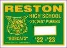 112-H-PARKING PERMIT DECAL