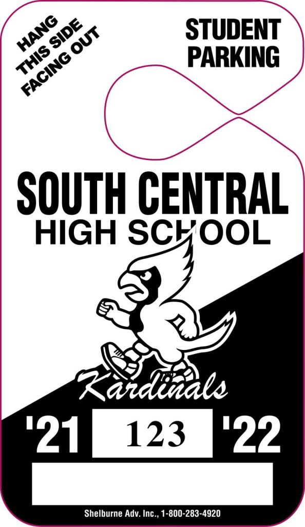 High School Parking Permits, Parking Hang Tags, Decals, Stickers Parking Permits, Parking Tags